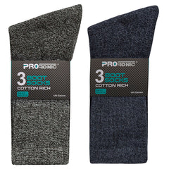 Mens Multipack Boot Mid Calf Crew Chunky Sport Socks
