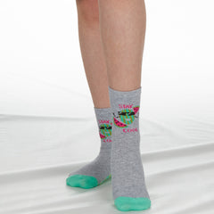 Girls Fruit Crew Socks Watermelon Pineapple Strawberry 9 Pairs