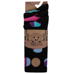 Womens Bamboo Viscose Anti Bacterial Designer Socks 3 Pairs