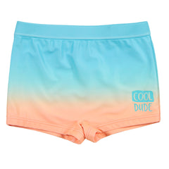 Boys Swimming Trunks Bathing Swimwear Beach Shorts Aqua Peach