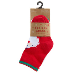 Baby Christmas Novelty Xmas Themed Socks 6 Pairs