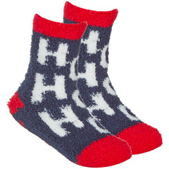 Children Boys Girls Christmas Bed Socks With Grippers 1 Pair Hoho