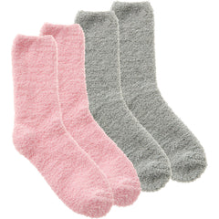Womens Cosy Bed Soft Fluffy Chunky Winter Socks Multipack