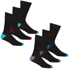 Mens Bamboo Socks Plain Crew Socks