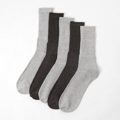 Men’s 5-Pack Cotton Rich Sports Socks Size 6-11