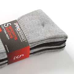 Men’s 5-Pack Cotton Rich Sports Socks Size 6-11