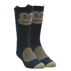 Men's 1 Pair Silly Animals Socks Monkey